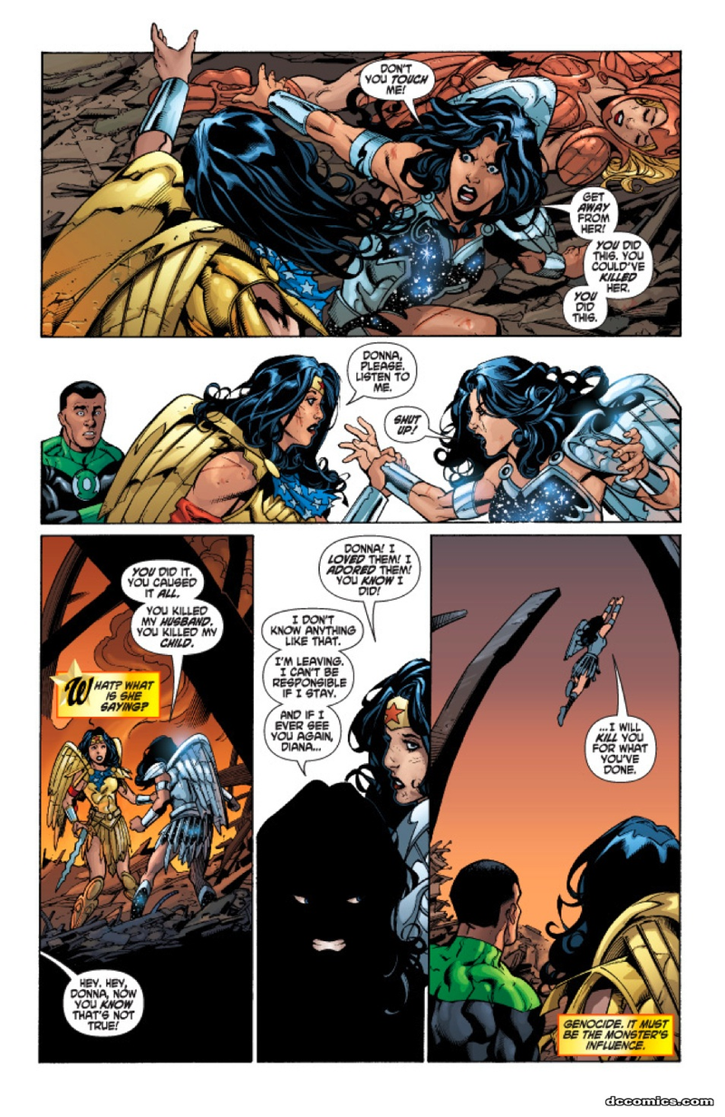 Illustration for article titled Wonder Woman Finds Guilt, Grumpiness At End Of The World